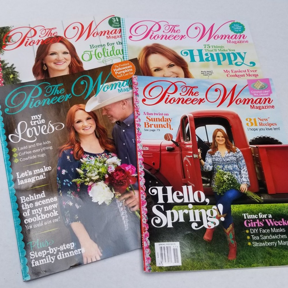 The Pioneer Woman Magazine Bundle - 4 Issues